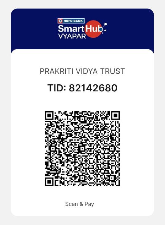 Scan to donate - UPI QR Code